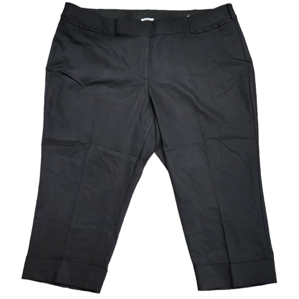 Lane Bryant The Modernist Collection Dress Pants Black High Rise Stretch Size 26